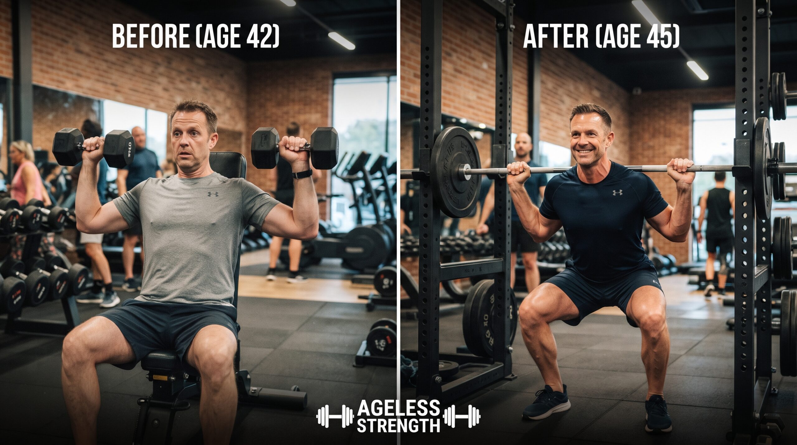 build muscle after 40